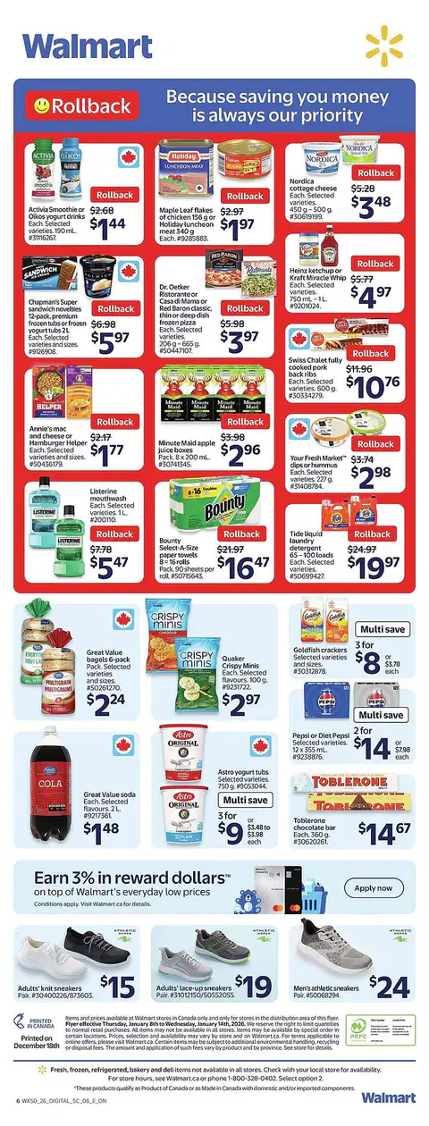 Walmart Flyer - Page 1