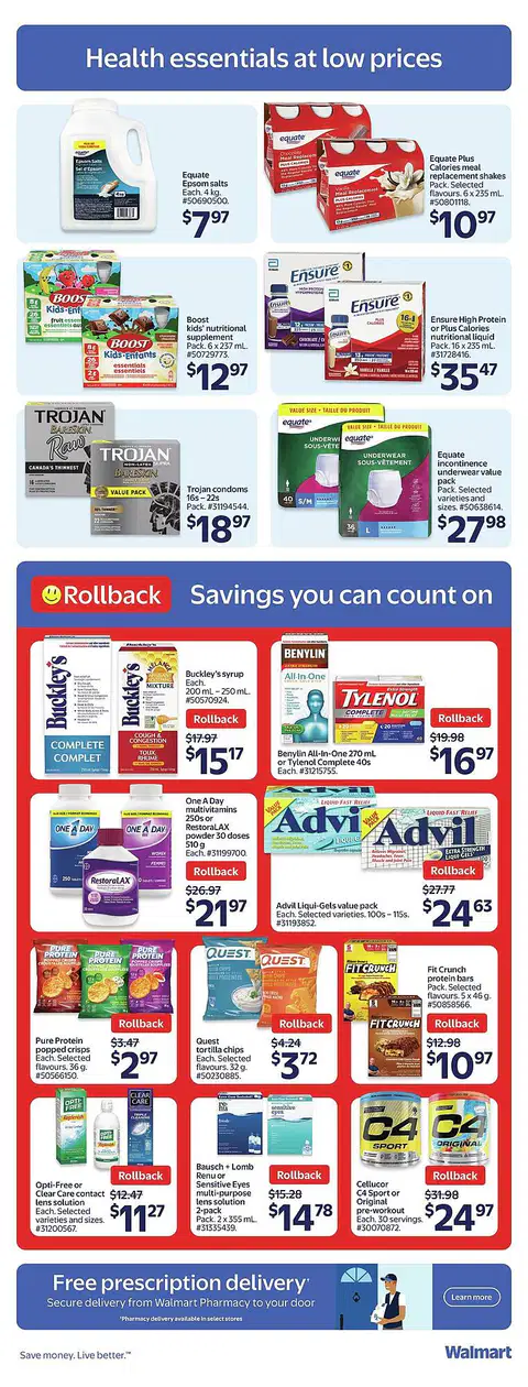 Walmart Flyer - Page 1