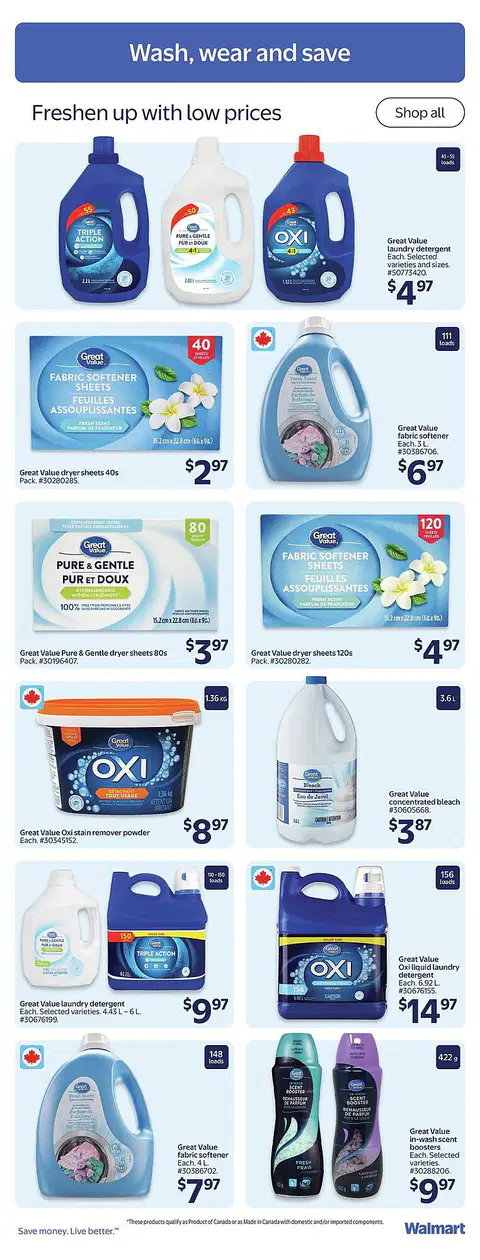 Walmart Flyer - Page 1