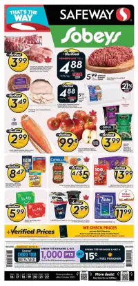 Preview of Safeway flyer this week (16.10.2025–22.10.2025)