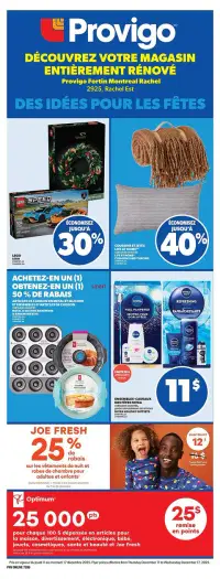 Preview of Provigo flyer starting 11.12.2025 next week