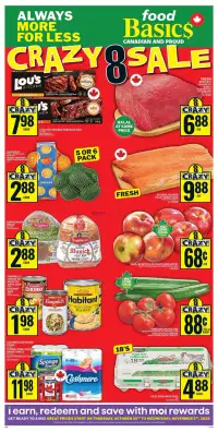 Preview of Food Basics flyer starting 30.10.2025 next week