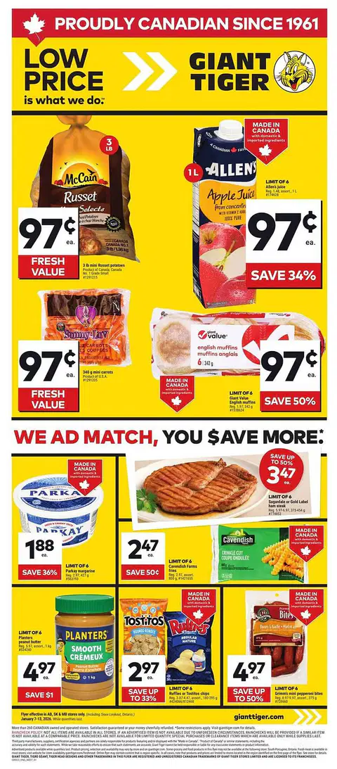 Giant Tiger Flyer Week - Page 1