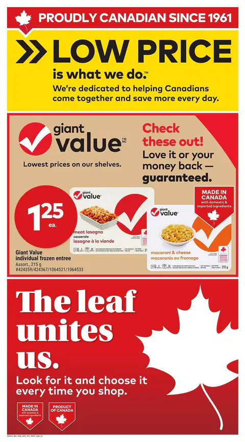 Giant Tiger Flyer Week - Page 1