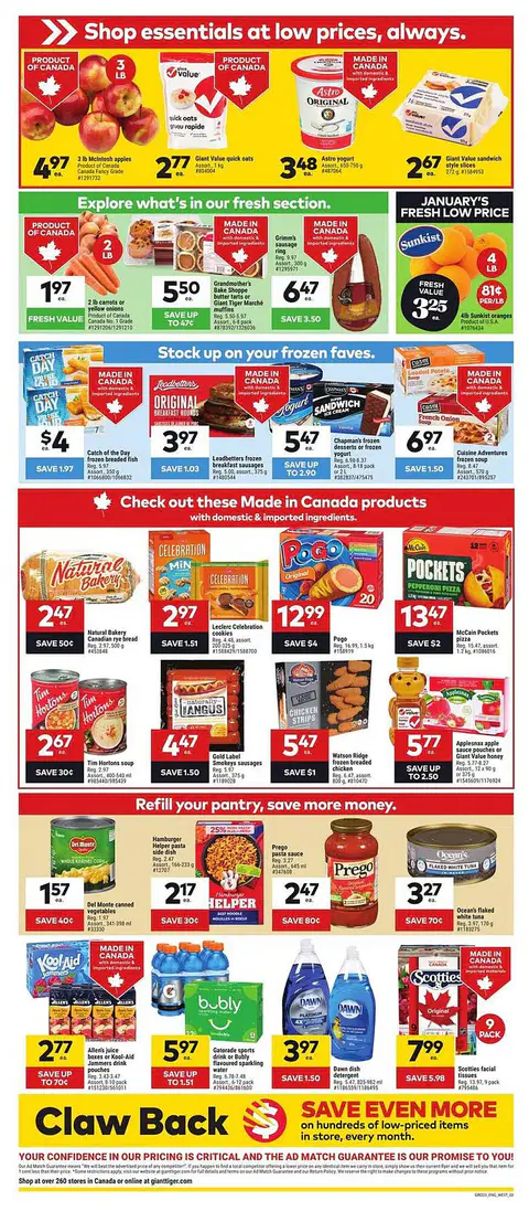 Giant Tiger Flyer Week - Page 1