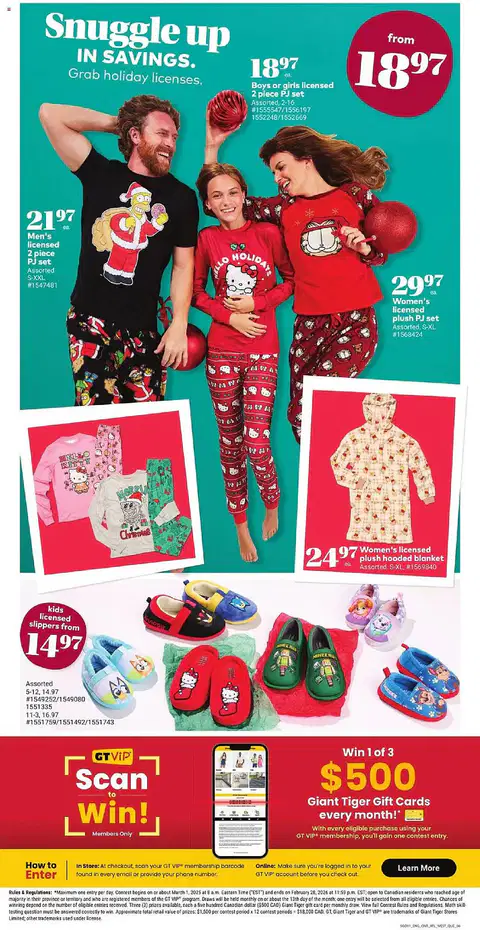 Giant Tiger Weekly Flyer - Page 1