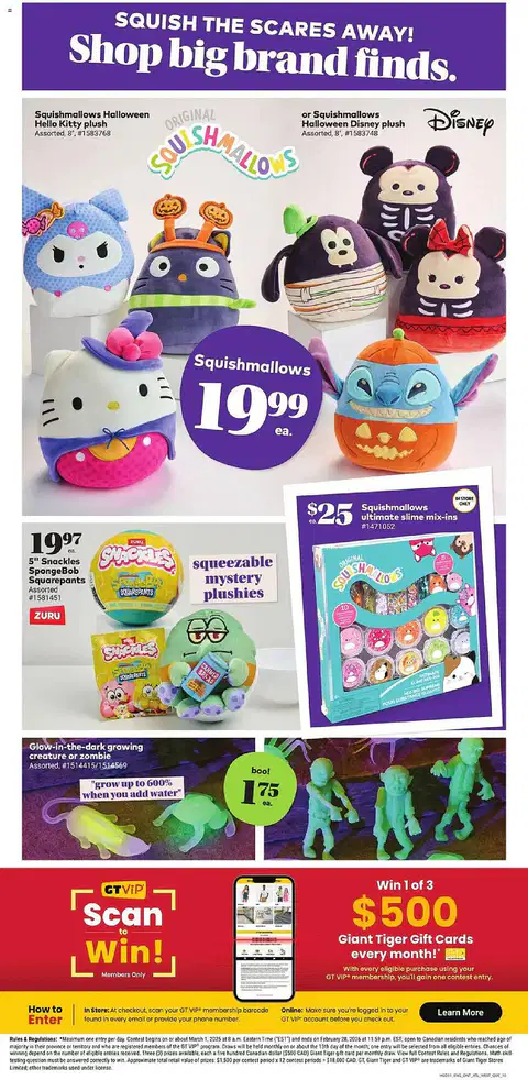 Giant Tiger Weekly Flyer - Page 1
