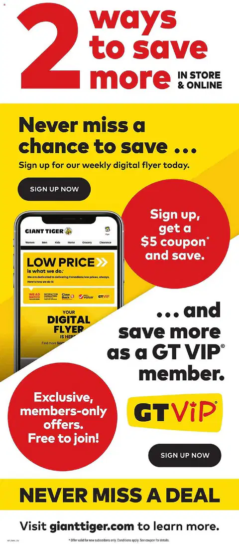 Giant Tiger Weekly Flyer - Page 2