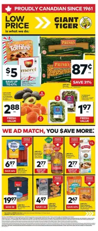 Preview of Giant Tiger flyer this week (20.11.2025–26.11.2025)