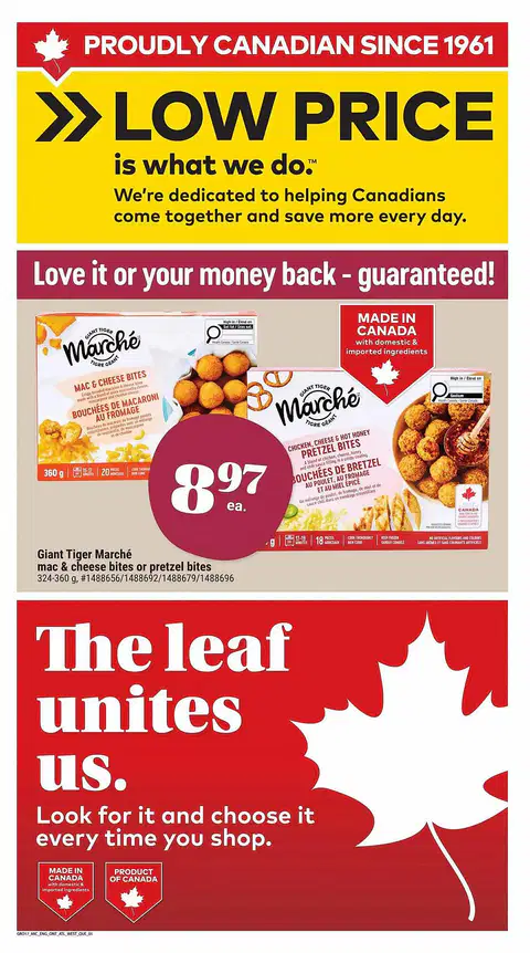 Giant Tiger Weekly Flyer - Page 1