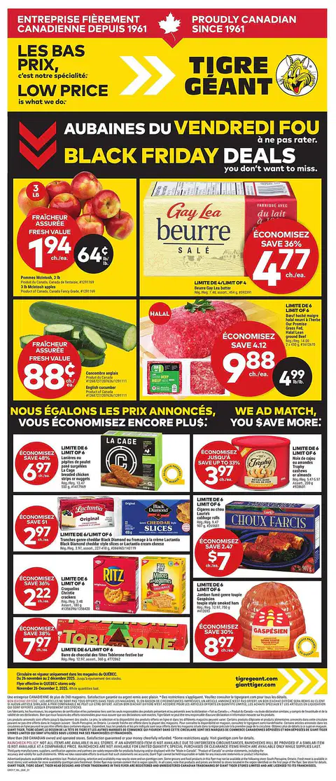 Giant Tiger Weekly Flyer - Page 1