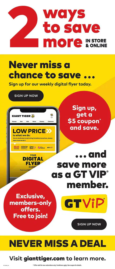 Giant Tiger Weekly Flyer - Page 2