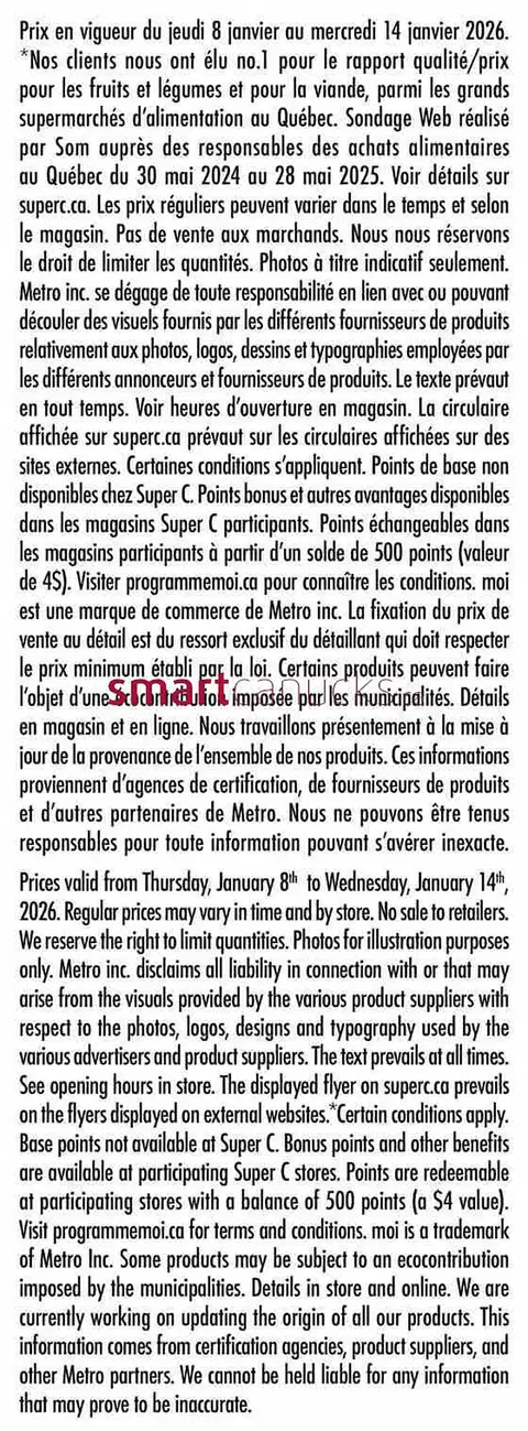 Super C Flyer Week  - Page 1