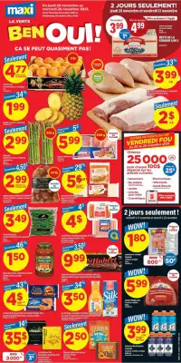 Preview of Maxi flyer this week (20.11.2025–26.11.2025)