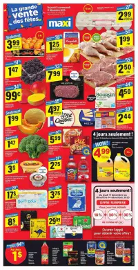 Preview of Maxi flyer starting 11.12.2025 next week