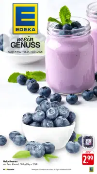 Vorschau auf den Edeka-Prospekt für nächste Woche ab dem 05.01.2026