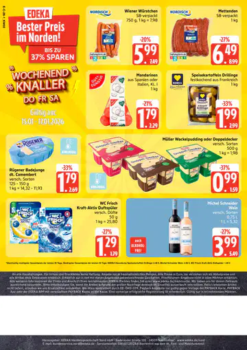 EDEKA Nord Prospekt - Seite 1