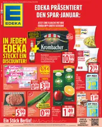 Vorschau auf den Edeka-Prospekt für nächste Woche ab dem 12.01.2026