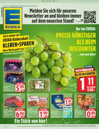 Vorschau auf den Edeka-Prospekt für diese Woche (13.10.2025–19.10.2025)