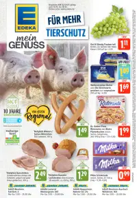 Vorschau auf den Edeka-Prospekt für diese Woche (13.10.2025–19.10.2025)