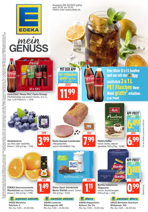 Edeka Südwest Prospekt - Seite 1