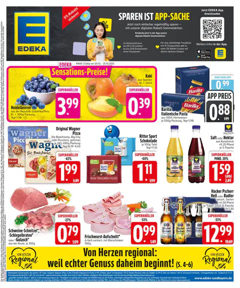 EDEKA Südbayern Prospekt - Seite 1