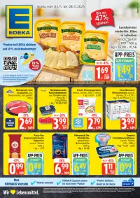 Vorschau auf den Edeka-Prospekt für nächste Woche ab dem 03.11.2025