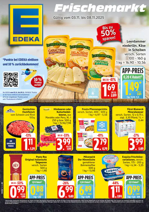 EDEKA Frischemarkt Prospekt - Seite 1