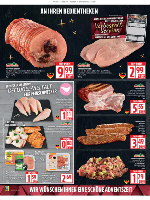 EDEKA Prospekt - Seite 1