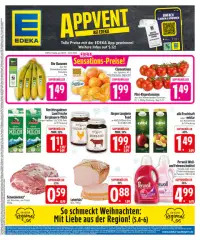 Vorschau auf den Edeka-Prospekt für nächste Woche ab dem 08.12.2025