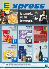 Vorschau auf den Edeka-Prospekt für nächste Woche ab dem 08.12.2025