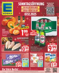 Vorschau auf den Edeka-Prospekt für nächste Woche ab dem 08.12.2025