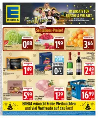 Vorschau auf den Edeka-Prospekt für nächste Woche ab dem 15.12.2025