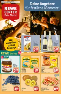 Vorschau auf den REWE-Prospekt für nächste Woche ab dem 22.12.2025