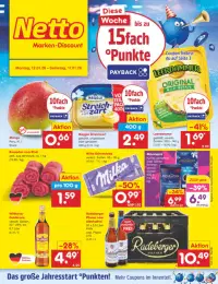 Vorschau auf den Netto Marken-Discount-Prospekt für nächste Woche ab dem 12.01.2026