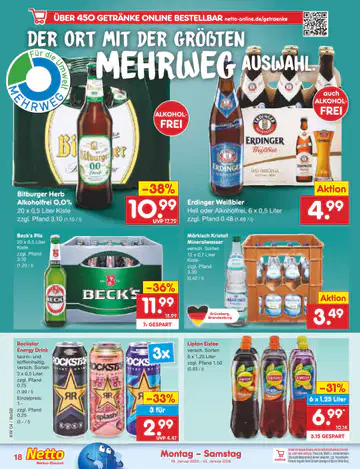 Netto Marken Discount Prospekt ab 19.01.2026 - Seite 1