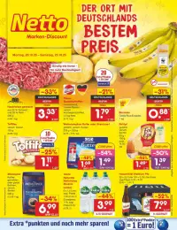 Vorschau auf den Netto Marken-Discount-Prospekt für nächste Woche ab dem 20.10.2025