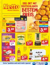 Vorschau auf den Netto Marken-Discount-Prospekt für nächste Woche ab dem 24.11.2025