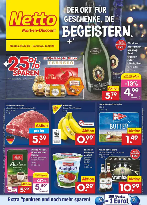 Netto Marken-Discount Prospekt - Seite 1