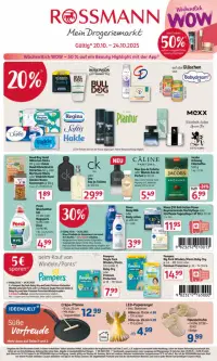 Vorschau auf den Rossmann-Prospekt für nächste Woche ab dem 20.10.2025