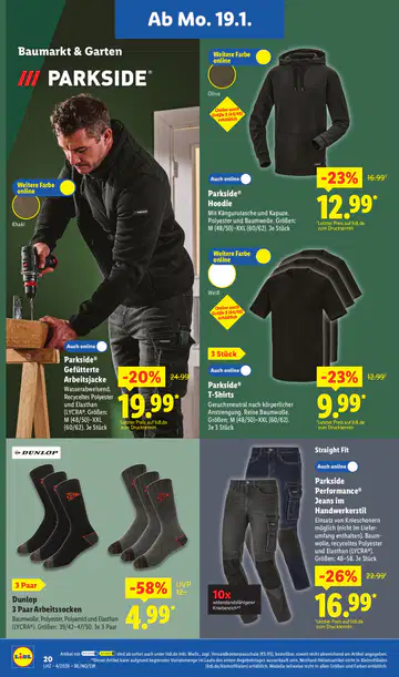 Lidl Prospekt ab 19.01.2026 - Seite 1