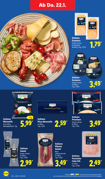 Lidl Prospekt ab 19.01.2026 - Seite 1