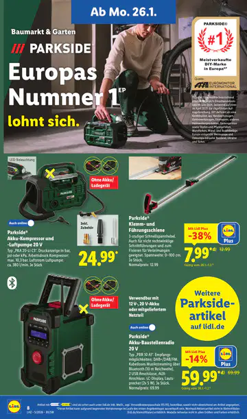 Lidl Prospekt ab 26.01.2026 - Seite 1