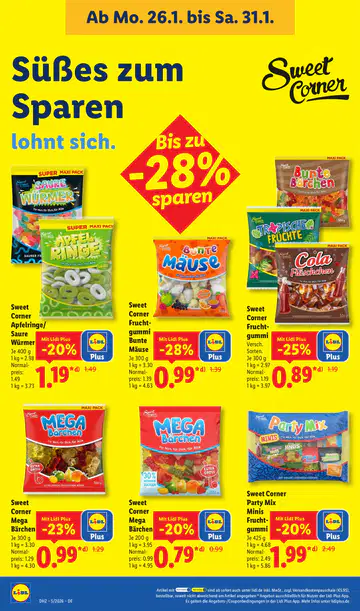 Lidl Prospekt ab 26.01.2026 - Seite 1