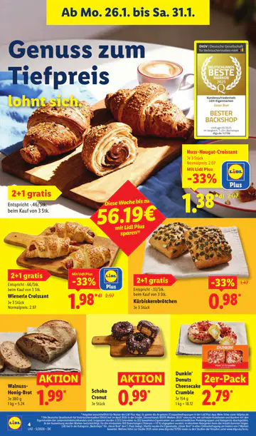 Lidl Prospekt ab 26.01.2026 - Seite 1