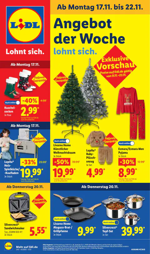 Lidl Prospekt Angebote - Seite 1