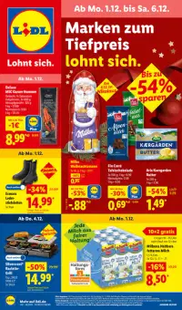 Vorschau auf den Lidl-Prospekt für diese Woche (01.12.2025–06.12.2025)
