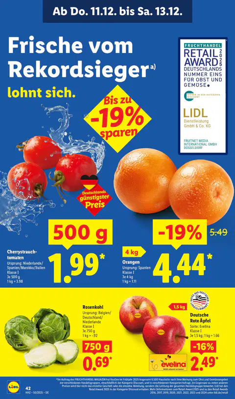 Lidl Prospekt Angebote - Seite 1