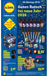 Vorschau auf den Lidl-Prospekt für nächste Woche ab dem 29.12.2025