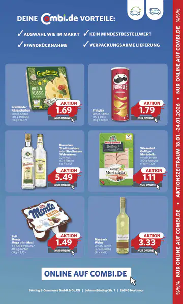 Combi Prospekt ab 19.01.2026 - Seite 1